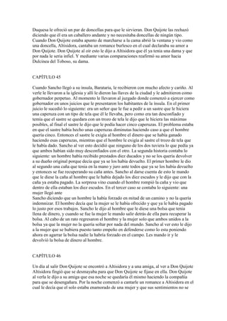 Resumen D.Quijote