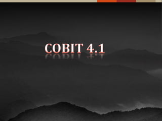 COBIT 4.1 