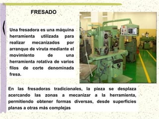 Información técnica fresas CON mango en fresadora de madera y cnc