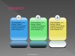Diagramwww.themegallery.com123ThemeGallery is a Design Digital Content & Contents mall developed by Guild Design Inc.ThemeGallery is a Design Digital Content & Contents mall developed by Guild Design Inc.ThemeGallery is a Design Digital Content & Contents mall developed by Guild Design Inc.