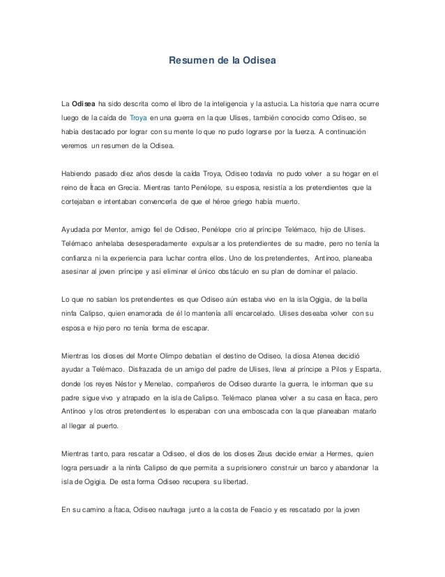 iliada resumen corto resumen de la odisea iliada resumen corto resumen de la odisea