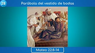 Parábola del vestido de bodas
Mateo 22:8-14
 