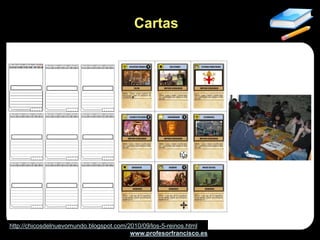 Actividades voluntarias
• Actividad partida online a un juego de estrategia
  histórica: el alumno interesado puede participar en las partidas
  colectivas que se organicen en la 2ª evaluación por la tarde o el fin
  de semana (por internet, cada uno desde su casa).




                            www.profesorfrancisco.es
 