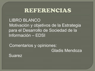 Dar la ayuda necesaria a los sectores marginados que aun no conocen de los avance tecnológicos para que ellos también tengan las oportunidades de tener mejores condiciones de vida y asi no se queden atrasados, todas las regiones tienen que colaborar en forma global