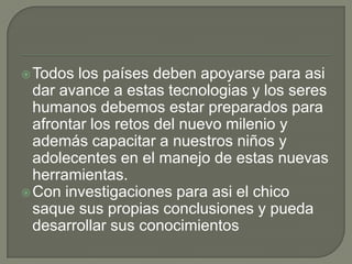 El gobierno debe ayudar a los establecimientos educativos así a todos se le haría fácil la tarea de educar y aprender .  