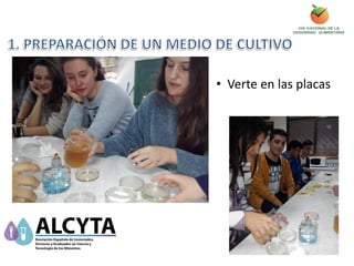 • Verte en las placas