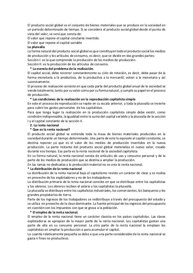 Resumen Por Capitulos Del Libro Economia Politica de p Nikitin