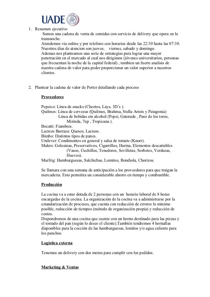 resumen ejecutivo