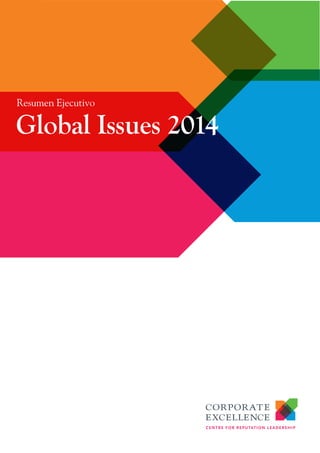 Resumen Ejecutivo 
Global Issues 2014 
 