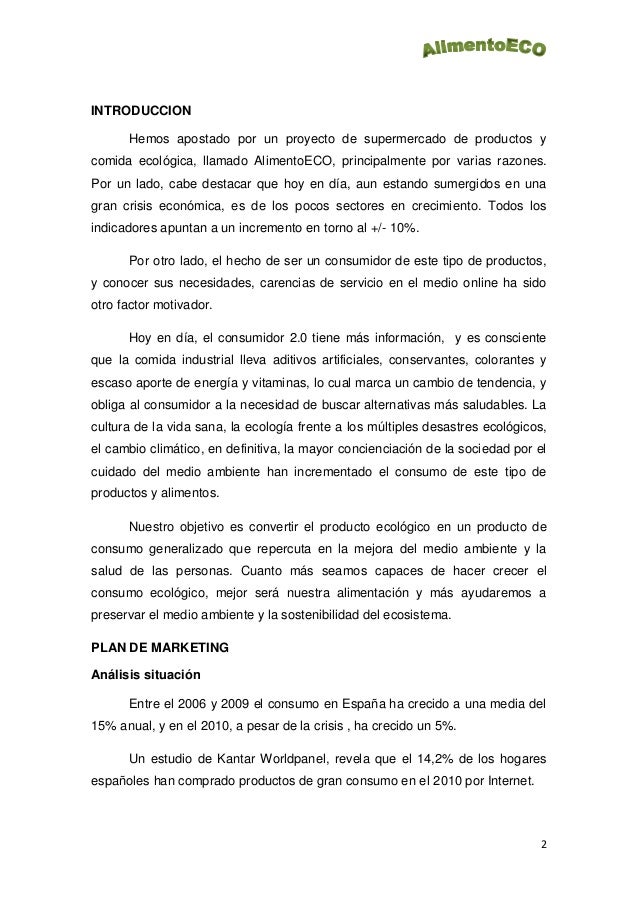 resumen ejecutivo alimentoeco luis aguelo esden business school