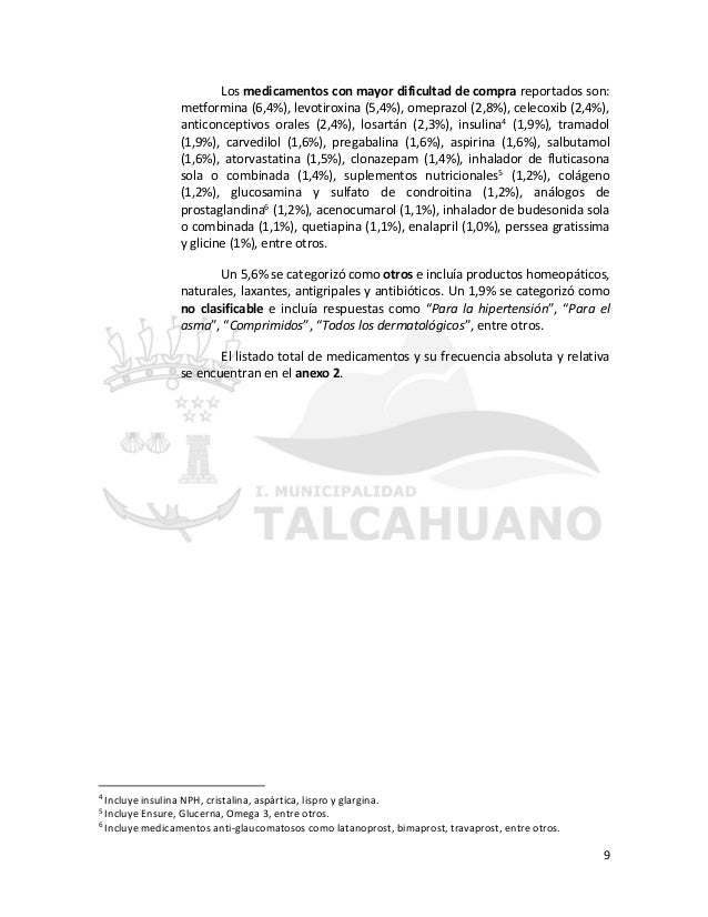 Encuesta sobre consumo y adquisición de medicamentos para Encuesta sobre consumo y adquisición de medicamentos para