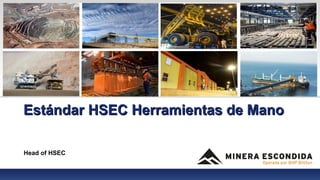 Hsec Matrix Resumen Estandar HSEC Herramientas de Mano.ppt