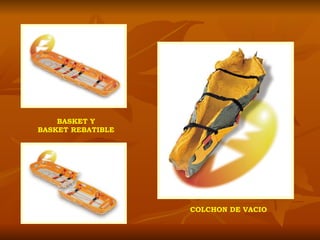 COLCHON DE VACIO BASKET Y BASKET REBATIBLE 