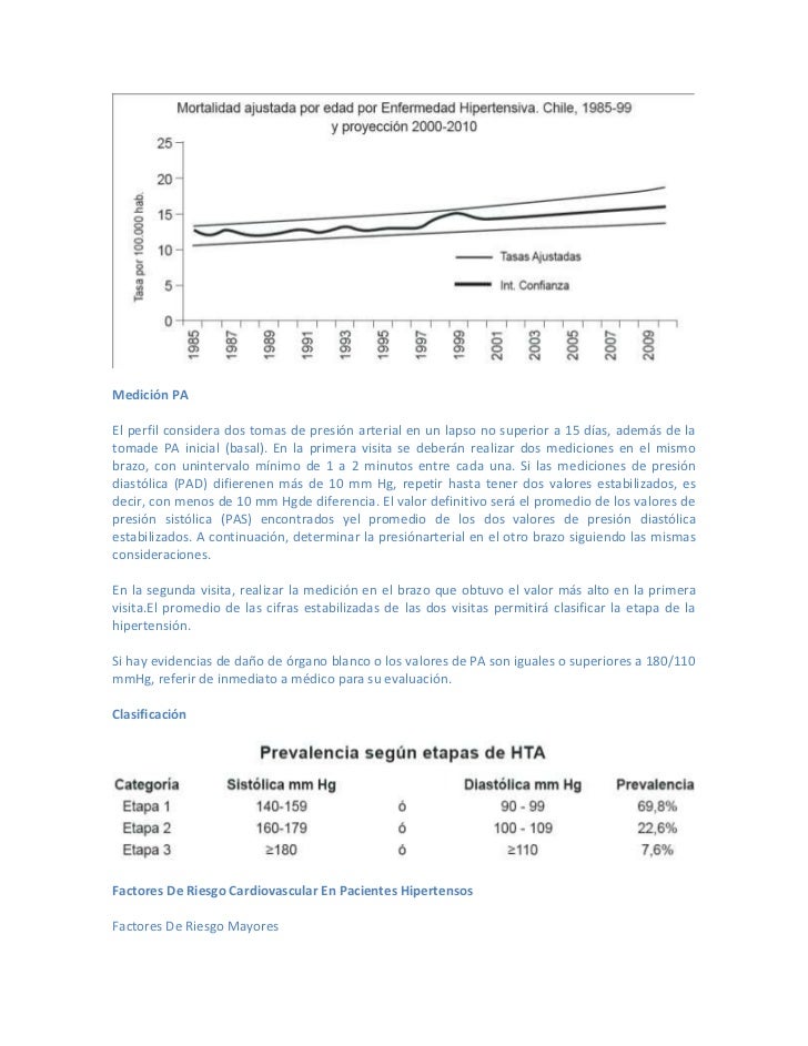 Resumen guía clinica hipertensión arterial primaria o esencial Resumen guía clinica hipertensión arterial primaria o esencial