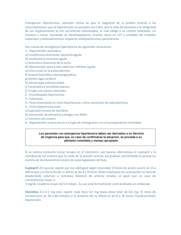 Resumen guía clinica hipertensión arterial primaria o esencial Resumen guía clinica hipertensión arterial primaria o esencial