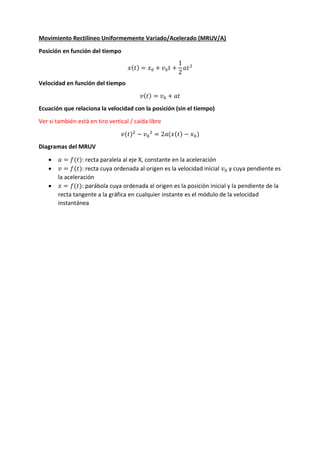 Resumen Ingreso UTN de las 3 materias con sus programas | PDF