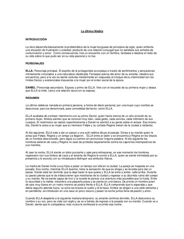 preguntas guias de la amortajada resumen libro quot la ultima niebla quot preguntas guias de la amortajada resumen libro quot la ultima niebla quot