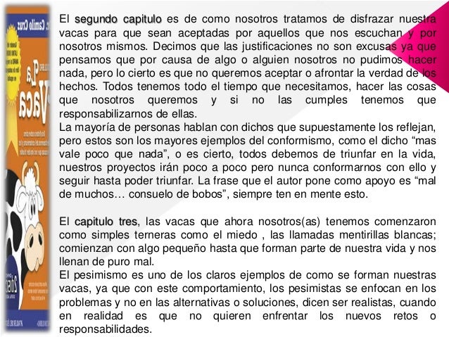 Libro La Vaca Capitulos | Libro Gratis