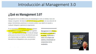 Introducción al Management 3.0
 
