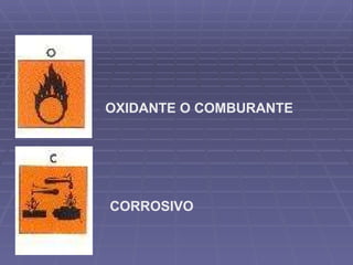 OXIDANTE O COMBURANTE CORROSIVO 