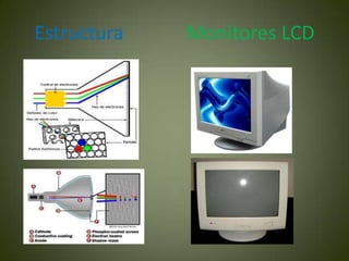 Estructura   Monitores LCD
 