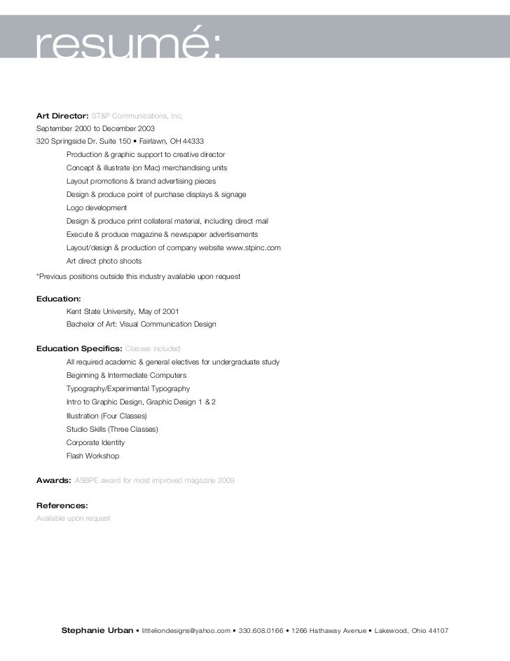 complete resume