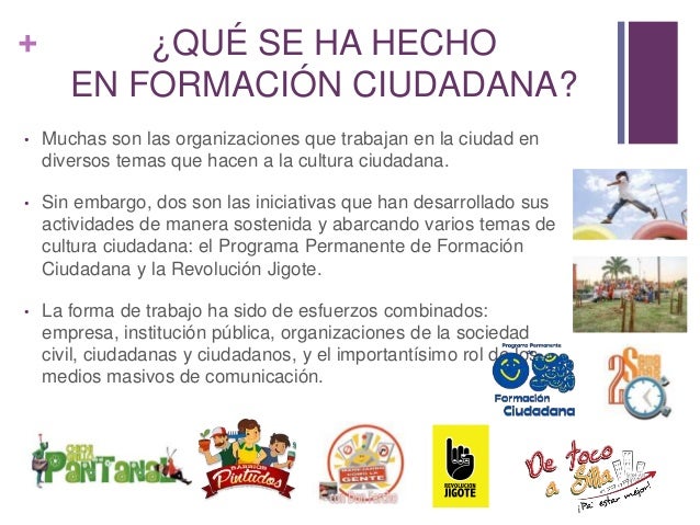 Resumen Plan de Formación Ciudadana