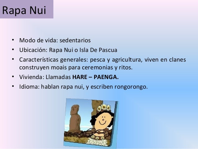 Resumen pueblos originarios de Chile (2º básico)