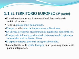 Miguel Bañón Fernández - Resumen Tema 12 Europa y La Unión Europea