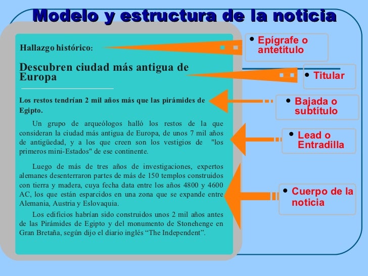 Resultado de imagen para epigrafe ejemplos en una noticia