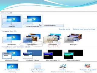 Temas
 