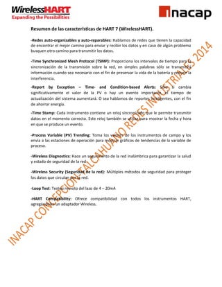 Resumen wireless hart | PDF