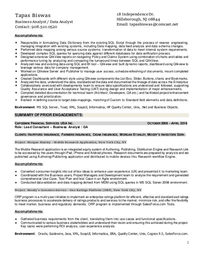 functional business analyst resume physic minimalistics co