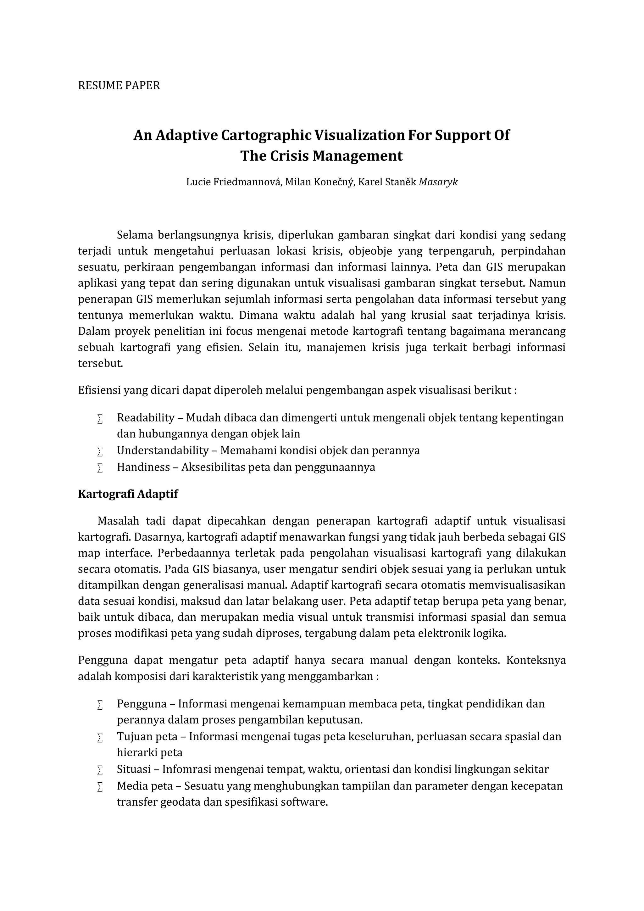 Resume paper visualisasi kartografis - Resume Paper Visualisasi Kartografis 2 2048 