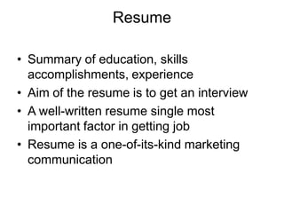 RESUME PART 1 pptx - RESUME PART 1 Pptx 1 320 
