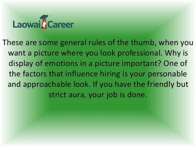 resume rules of thumb