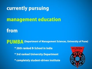 My Visual Resume - Saad Ahmed Shaikh