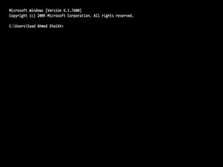 My Visual Resume - Saad Ahmed Shaikh