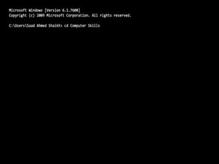 My Visual Resume - Saad Ahmed Shaikh