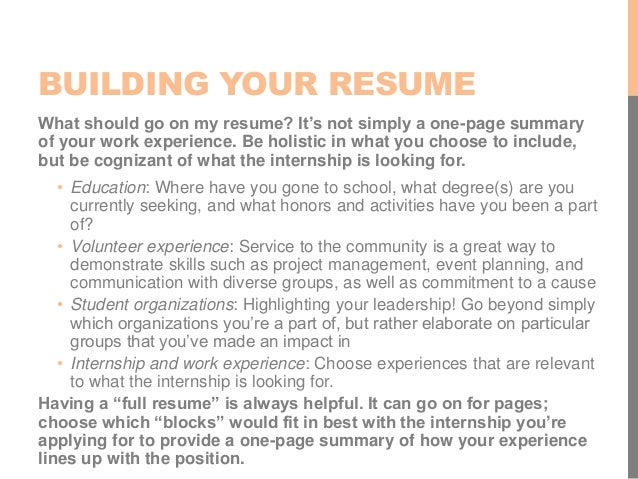what should not be included in a resume