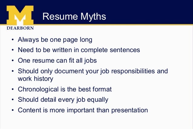 resume only one page