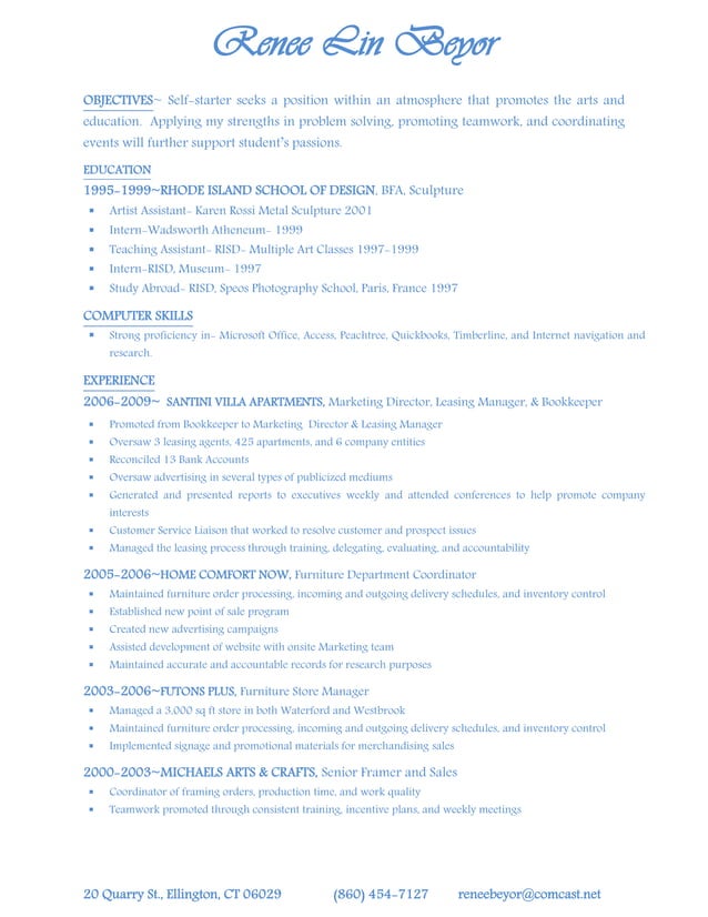 Resume References PDF