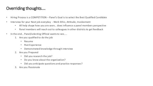 resume referral and interview tips