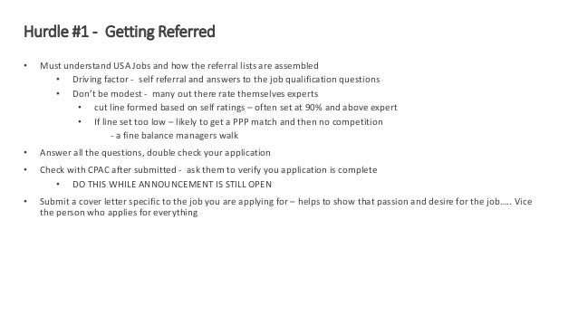resume referral and interview tips