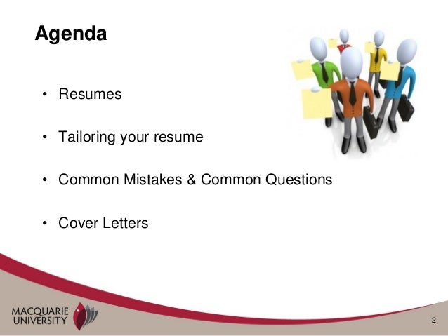 preparing resumes