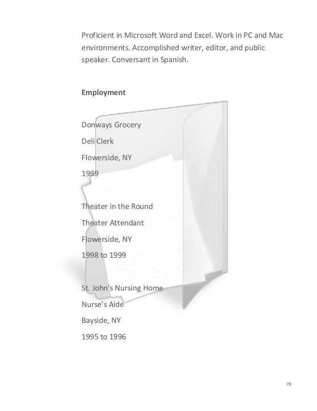 resume words proficient