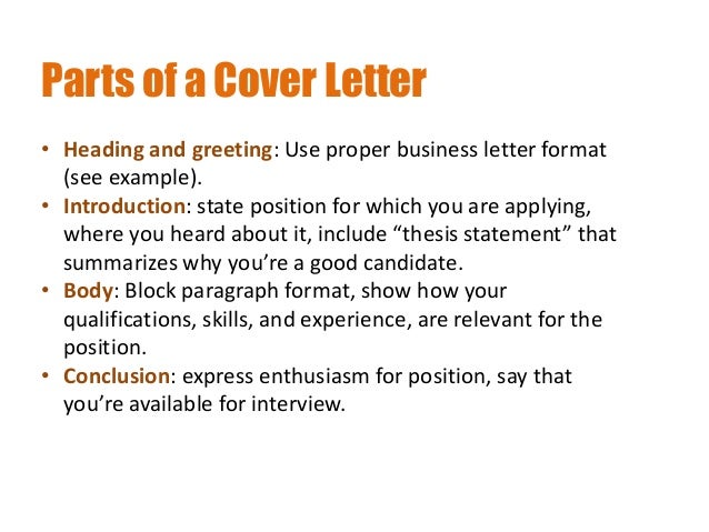 creating resumes and cover letters greeting on a cover letters