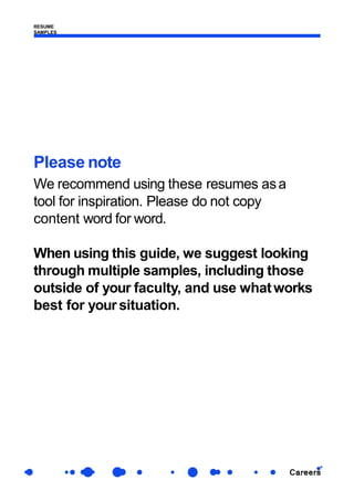Resume Writing Notes resumesamples_2020update.pptx