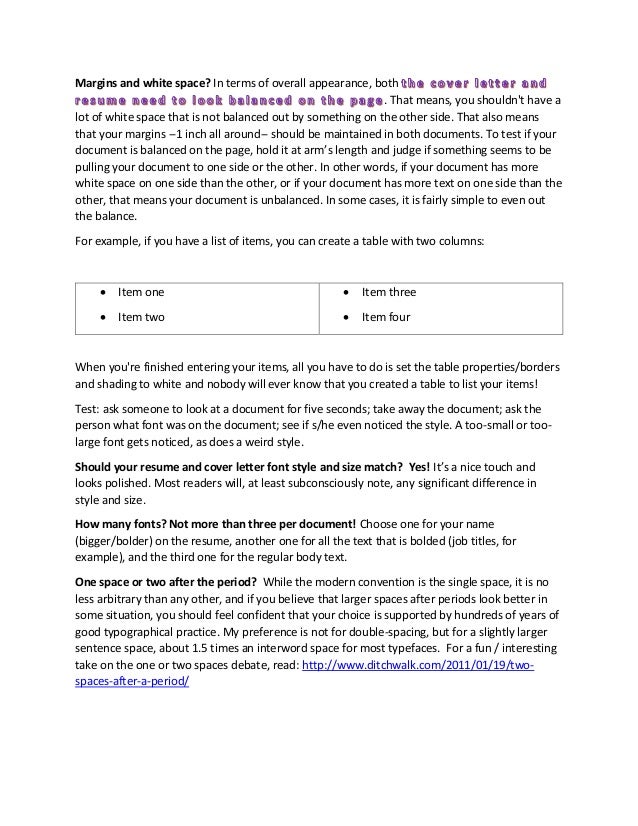 font size in cover letter font size for cover letter