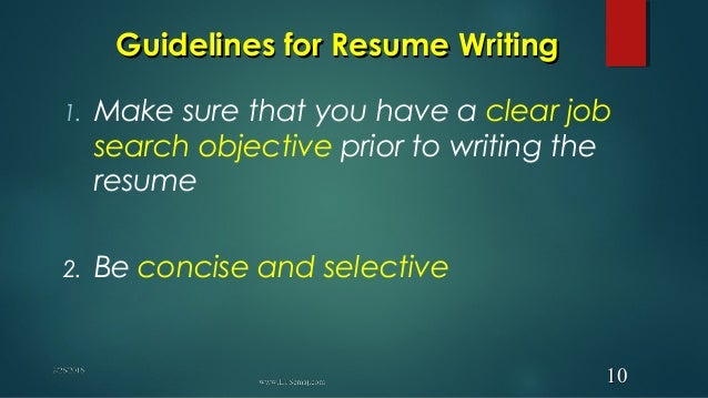 resumes and interviews 2016